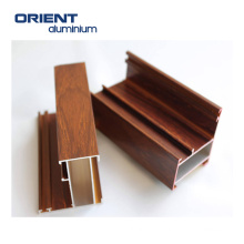 Wood grain cheaper price aluminium extrusion profiles producer